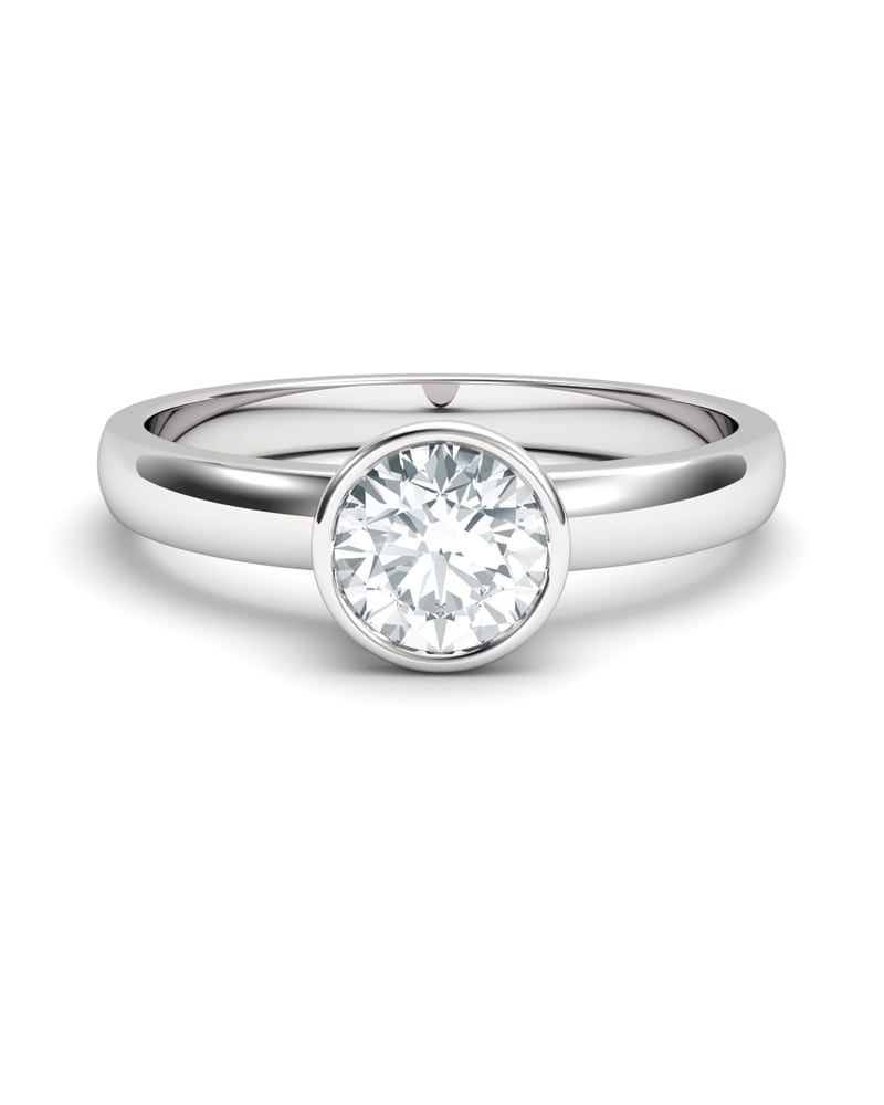 ANILLO SOLITARIO CHATÓN 0.50CT