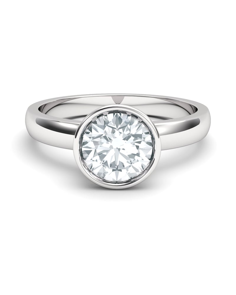 ANILLO SOLITARIO CHATÓN 0.75CT