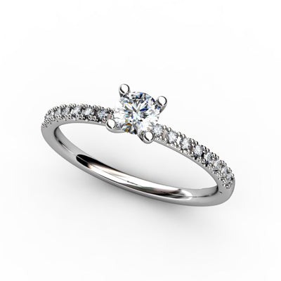 ANILLO MINIMAL 0.50CT