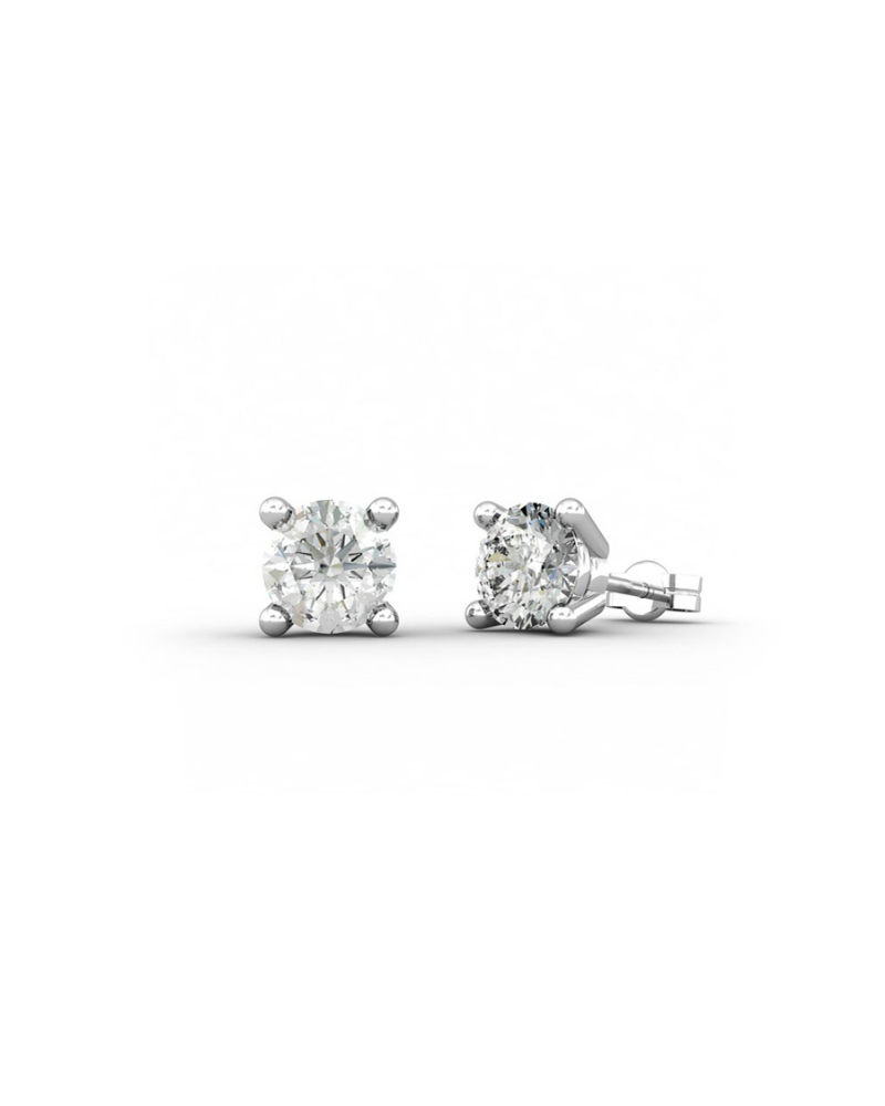 PENDIENTES 4 GARRAS 1.50CT