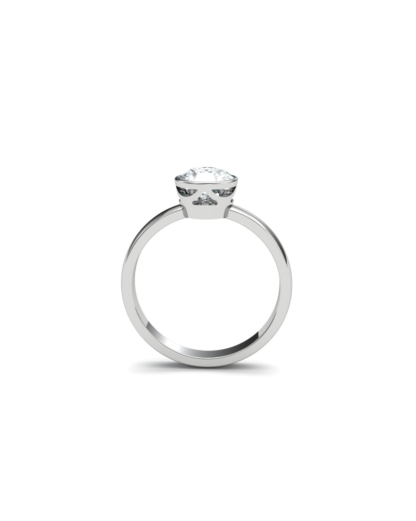 ANILLO SOLITARIO CHATÓN 1.00CT