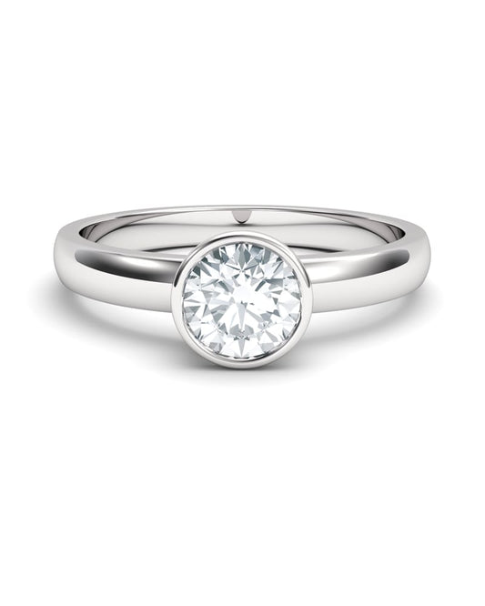 ANILLO SOLITARIO CHATÓN 0.50CT