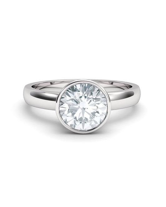 ANILLO SOLITARIO CHATÓN 1.00CT
