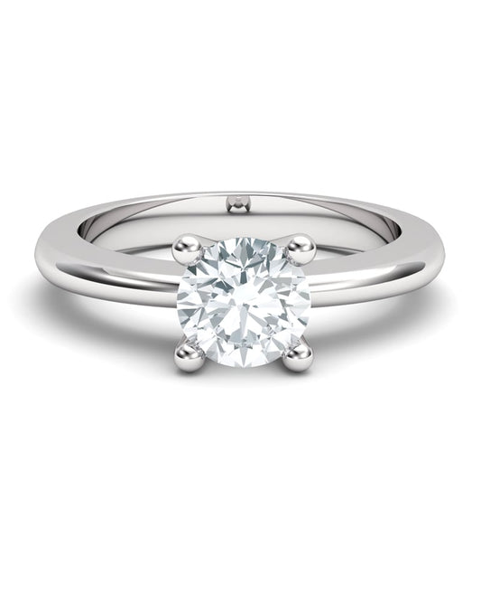Anillo solitario 4 garras 0.75CT