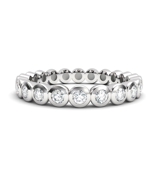 ANILLO BAND CHATÓN 0.28CT