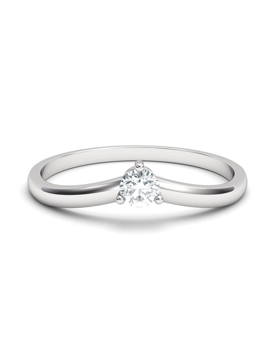 ANILLO CURVE 0.10CT