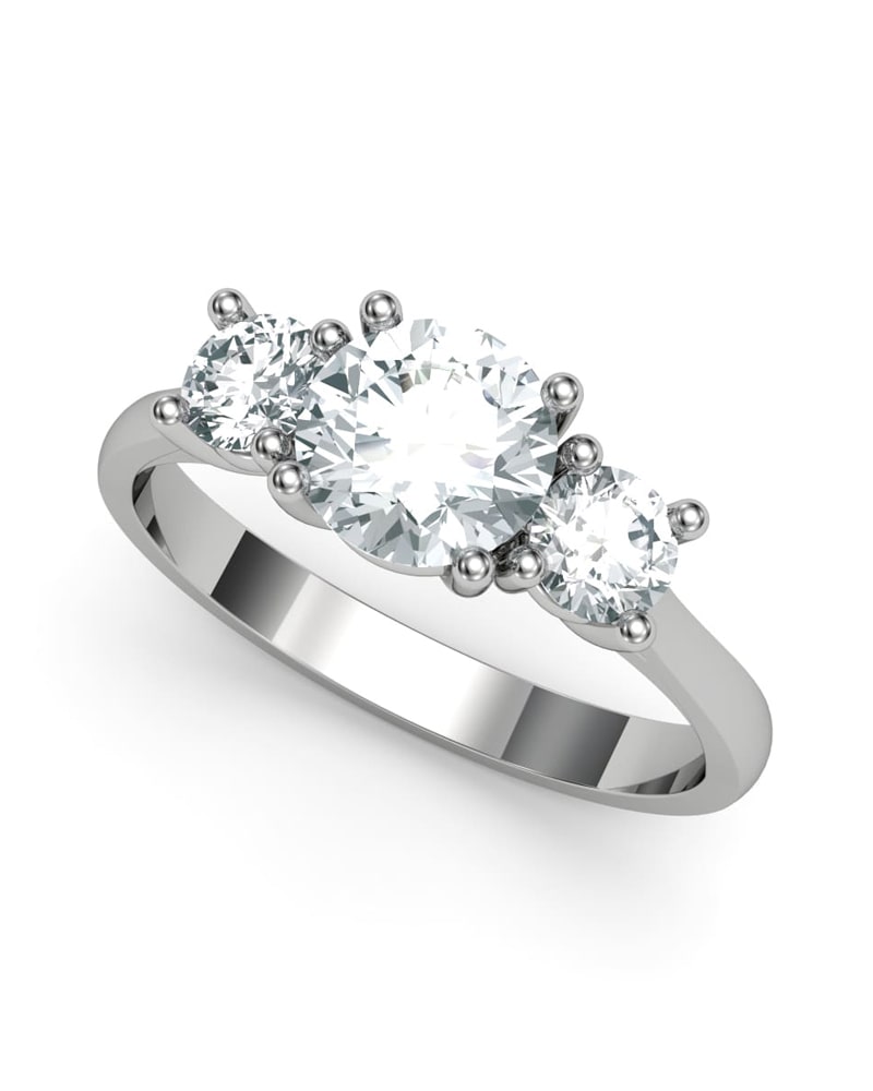 ANILLO TRILOGY 1.05CT
