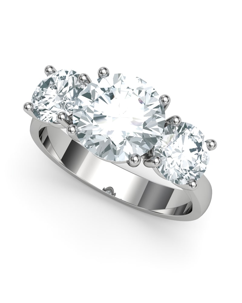 ANILLO TRILOGY 2.50CT