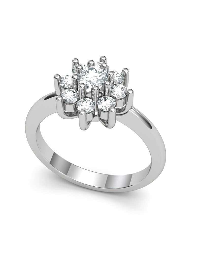 ANILLO STAR 0.74CT