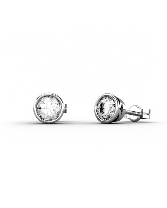 PENDIENTES CHATÓN 0.50CT