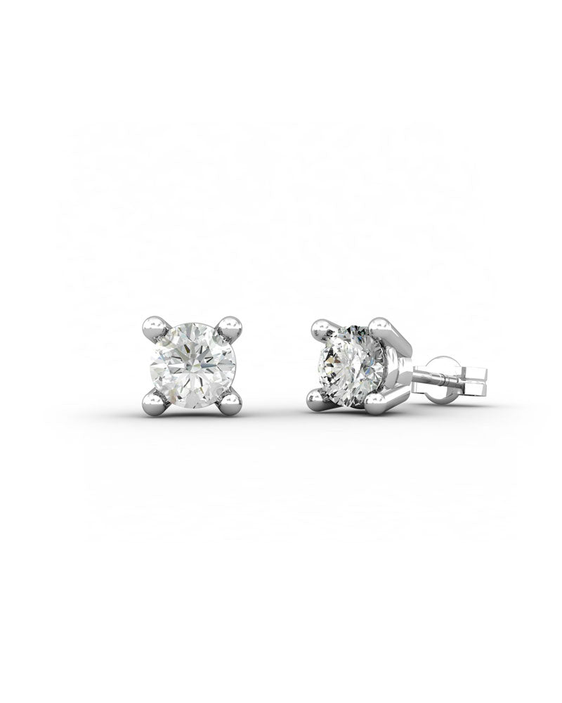 PENDIENTES 4 GARRAS 1.00CT