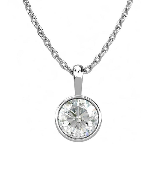 COLGANTE SOLITARIO CHATÓN 1.00CT