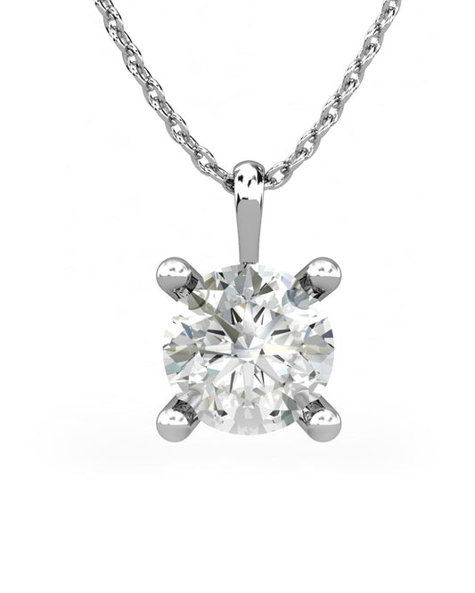 COLGANTE SOLITARIO 4 GARRAS 1.00CT