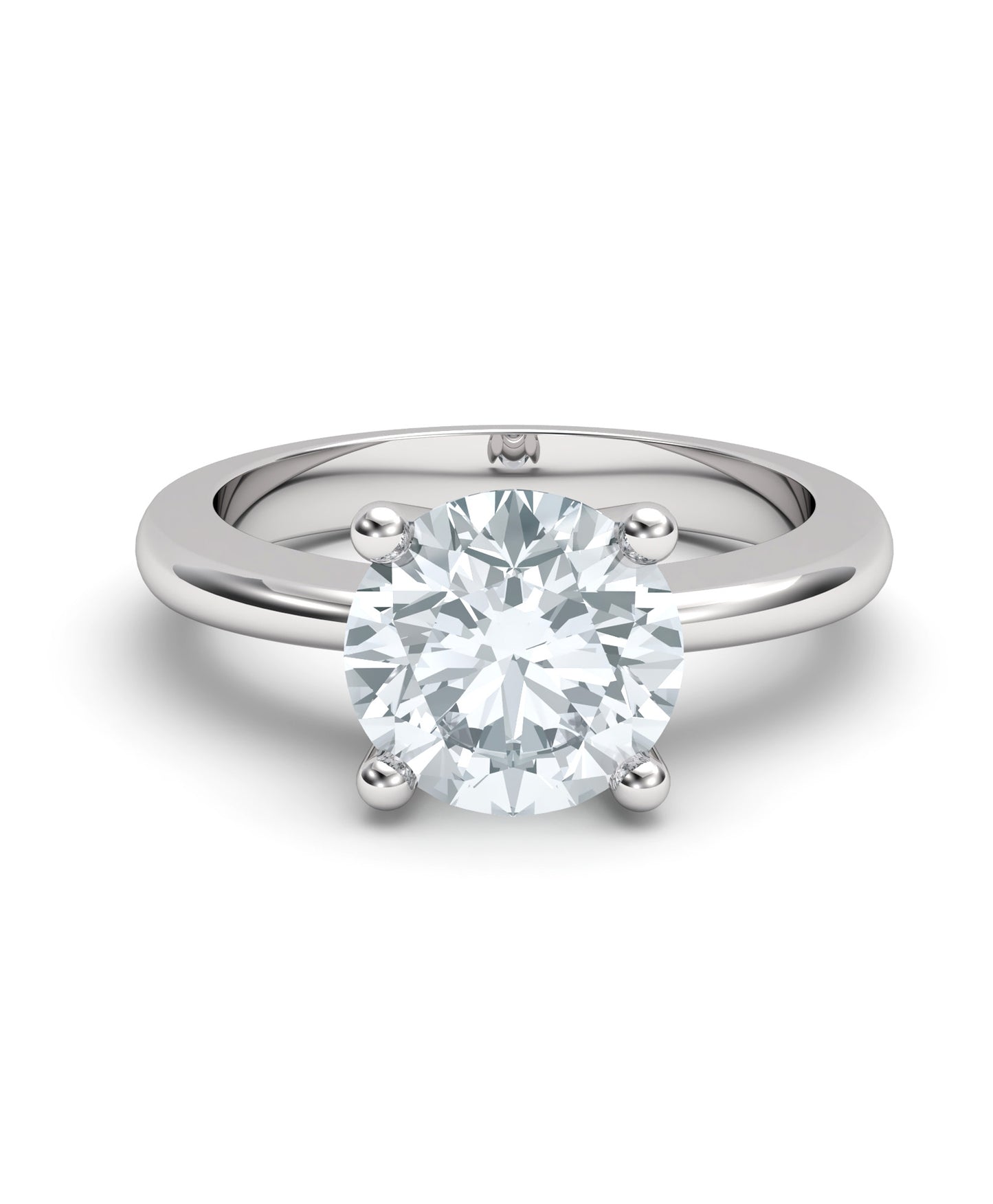 Anillo solitario 4 garras 1.50CT