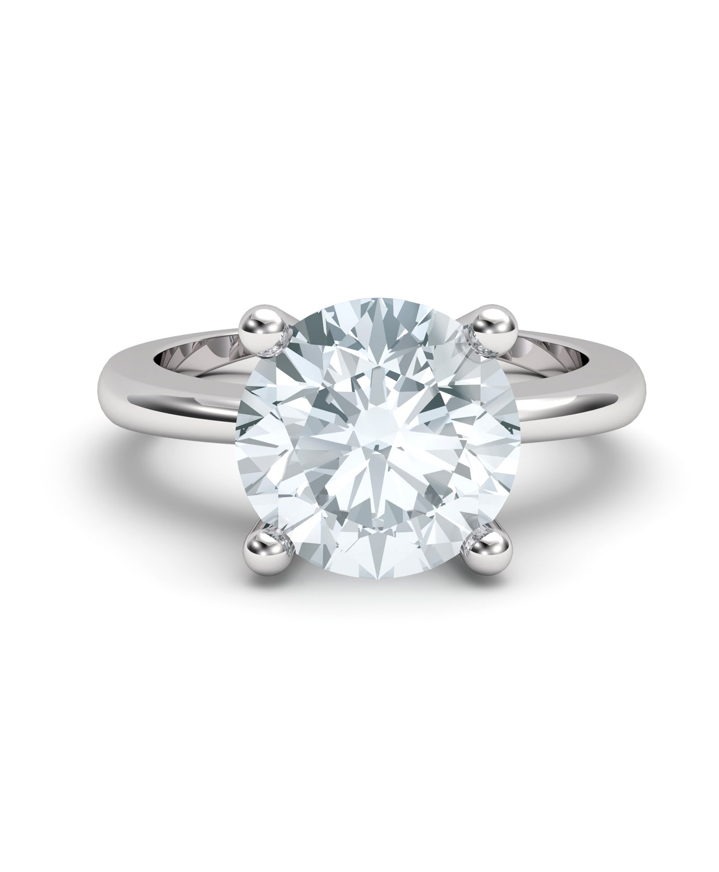 Anillo solitario 4 garras 2.00CT