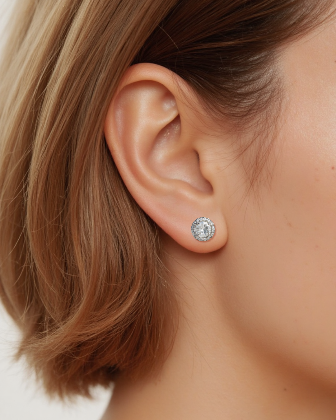 PENDIENTES HALO 2.20CT