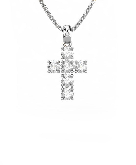 COLGANTE CRUZ 0.60CT