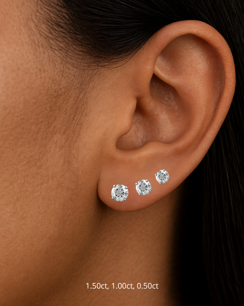 PENDIENTES 4 GARRAS 2.00CT